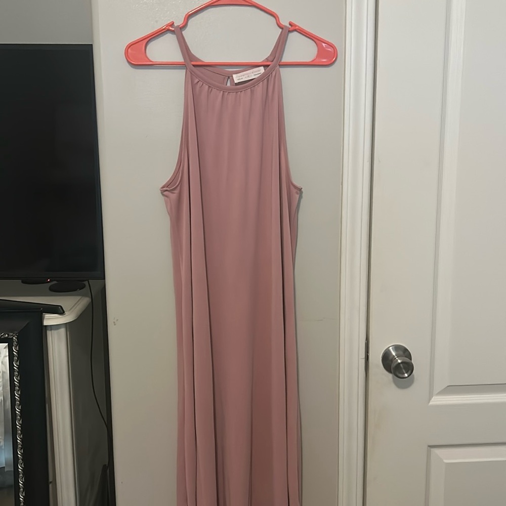 Pink Halter Dress